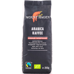 Mount Hagen Gemahlen Entkoffeiniert Decafeine Καφές Φίλτρου Arabica Αλεσμένος 250gr