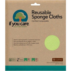 Πανιά Γενικής Χρήσης - IF YOU CARE - 5pcs