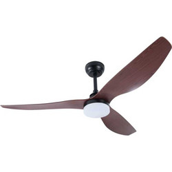 27358 Ανεμιστήρας Οροφής 132cm 70W με Φως & Τηλεχειριστήριο Καφέ
