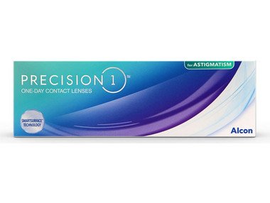 Alcon Precision Ημερήσιοι Φακοί Επαφής Αστιγματικοί Σιλικόνης Υδρογέλης 35τμχ