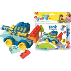 Τουβλάκια 17τμχ Τανκ 19x22εκ. Toy Markt 75-434 - Toy Markt - 75-434