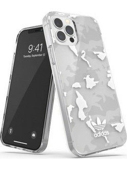 Adidas OR SnapCase Camo iPhone 12/12 Pro transparent/white 43705