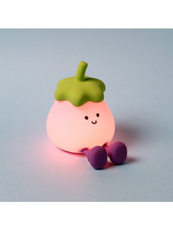 KAWAII - Eggplant - Phone Holder & Rechargeable Lamp 5,1inch
