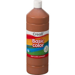 CREALL ΤΕΜΠΕΡΑ BASICCOLOR 500ml ΚΑΦΕ ΑΝΟΙΧΤΟ