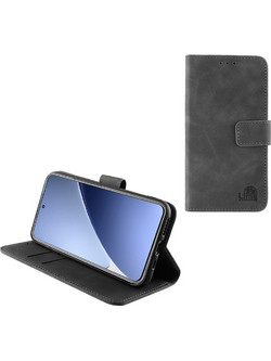 Lime Essential Magnet Book Stand Clip Θήκη Grey (Xiaomi Redmi Note 15 Pro 5G 6.83in)