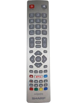 Sharp AQUOS SHW/RMC/0115N - Γνήσιο Τηλεχειριστήριο για Smart Τηλεοράσεις Sharp