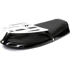 C-Racer Σέλα για μοτοσυκλέτα BMW R100 σε μαύρο χρώμα | C-Racer BMW R100 Scrambler seat 02 black