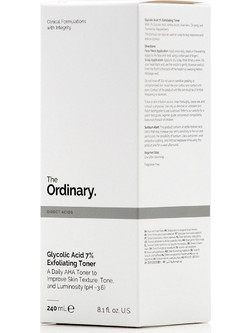 The Ordinary Glycolic Acid 7% Toning Solution Peeling 240ml