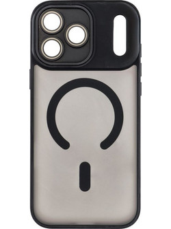 Θήκη Variete MagSafe Back Cover Σιλικόνης / Πλαστικό για iPhone 17 Pro Max - Μαύρο