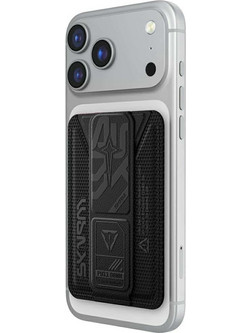 Wallet Skinarma Kado Phantom Magnetic Cardholder Grip Stand μαύρο