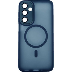 Back Cover Bumper Plexiglass με MagSafe και Προστασία Καμερών για Xiaomi Redmi 15 Μπλέ