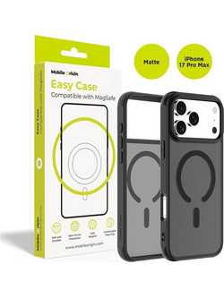 Mobile Origin Hybrid MagSafe Case, matte black - iPhone 17 Pro Max - (MO-HYBL-IP17PM)