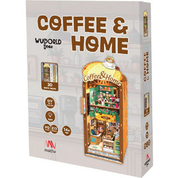 Mathv Coffee & Home 3D Book Nook DIY 213 Κομμάτια 25cm WWN-001