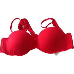 Modern Ocean Lollipop Bikini Top Κόκκινο