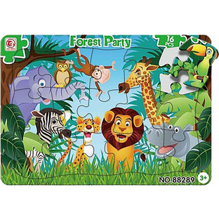 Παιδικό Puzzle Toymarkt Ζούγκλα 16 Κομμάτια