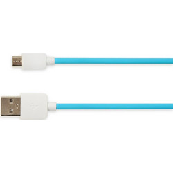 iBox Regular USB 2.0 to micro USB Cable Μπλε 0.5m (IKUMD3A) IKUMD3A