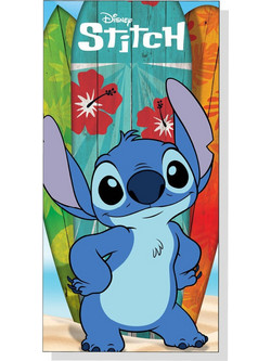 Disney Stitch microfibre beach towel