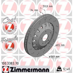 Zimmermann Δισκόπλακα - 100.3383.70