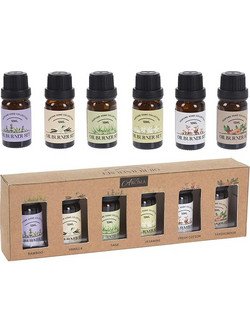 Αιθερια έλαια 10ml σετ με 6 αρώματα