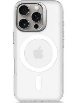 Decoded Recycled Resin Backc. iPhone 16 Pro Transparent White