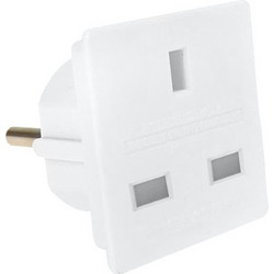 LAMTECH EU SCHUKO TO UK 16A TRAVEL ADAPTER