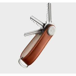 Orbitkey - Leather Key Organiser - Cognac/Tan