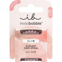 Invisibobble Slim Pink Monocle - Λαστιχάκια Μαλλιών, 3τμχ