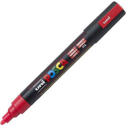 Posca Φωσφορούχο Κόκκινο PC-5M Μαρκαδόρος Σχεδίου 2.5mm