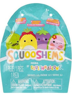 Jazwares Squismallows Squooshems Φρούτα & Λαχανικά Blind Σακουλάκι JWSS0034