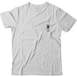 CIRCA Men Al 50 Skull T-Shirt - WHITE - LTS001-WHT/BLK