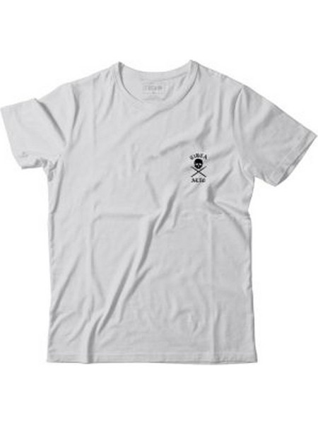 CIRCA Men Al 50 Skull T-Shirt - WHITE - LTS001-WHT/BLK