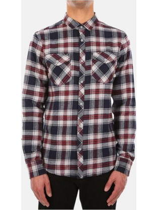 IRIEDAILY Men Rosomako Fade Ls Shirt - GREYBLUE - 5472200-343