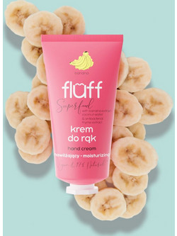 Fluff Antibacterial & Moisturizing Banana Ενυδατική Κρέμα Χεριών 50ml
