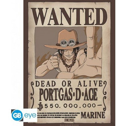 Αφίσα One Piece Wanted Ace