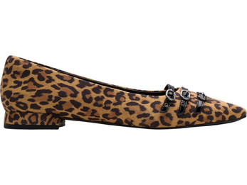 Sensa 15 Strap Leopard Suede