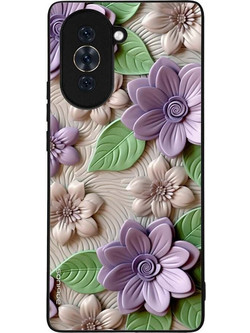 Sonique 3D Flower Series Back Cover Violet (Huawei Nova 10)