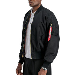 Alpha Industries Ανδρικό Μπουφάν Χειμωνιάτικο Bomber Μαύρο 100101-03