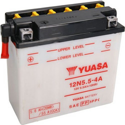 Yuasa Μπαταρία Μοτοσυκλέτας 12N5.5-4A 5.5Ah