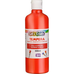 Τέμπερα Μπουκάλι Κόκκινο 500ml
