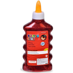 Κόλλα Glitter Κόκκινη 200ml