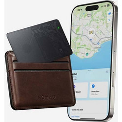 NOMAD Ultra-thin Apple's Find My app συμβατή κάρτα εύρεσης για Μαγνητικό Πορτοφόλι - ΜΑΥΡΟ - NM01297185