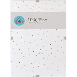Κορνίζα με Κλιπ & Τζάμι 10x15cm