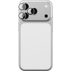 AmazingThing Lens Glass for iPhone 17 Pro / Pro Max with Silver Aluminum Frame