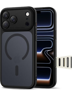 Tech-Protect Magpeak MagSafe CC Case Matte Black (iPhone 17 Pro)