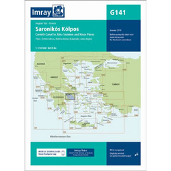 Σαρωνικός Κόλπος - G141 Ναυτικός Χάρτης Imray