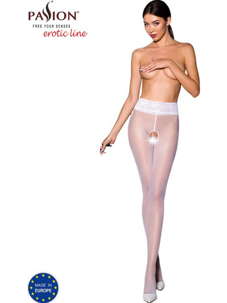 PASSION - TIOPEN 008 STOCKING WHITE 1/2 (30 DEN)