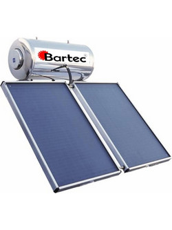 Bartec Ηλιακός Θερμοσίφωνας 200lt 4m² Glass Διπλής Ενέργειας Κεραμοσκεπής