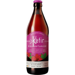 Water Kefir Hibiscus & Blackcurrant (Ιβίσκος & φραγκοστάφυλο) 330ml