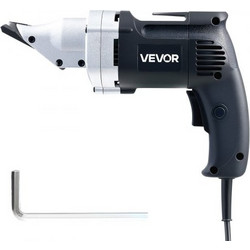 VEVOR Electric Metal Shear, 4,0-Amp Corded Lame Metal cutter με περιστρεφόμενη κεφαλή 360 μοιρών, μεταβλητή ταχύτητα, συνεχής κοπή, καθαρή κοπή για γαλβανισμένο χάλυβα 1,22 mm, ανοξείδωτο ατσάλι 1 mm,