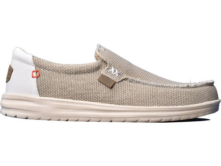 Hey Dude Mikka Braided Ανδρικό Μοκασίνι Off-White